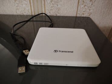 kampyuter: Slim Portable DVD Writer Transcend DVD±R oxuma/yazma, CD-R/RW — 2