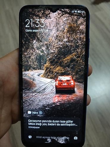 Xiaomi Redmi (mavi rəng) smartfon Whatsap instagram tiktok iwleyir