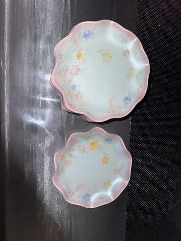 hamile tortlari: Tort və şiriniyyat qabı, rəng - Çəhrayı, Farfor, Almaniya — 6