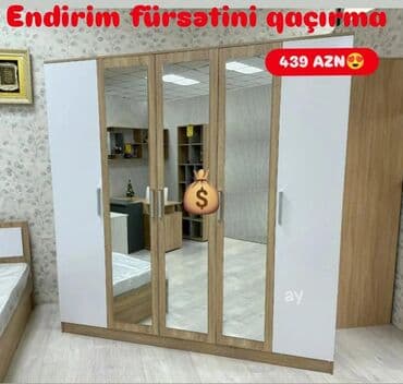 şifoner dolab: Yeni, Açılan, Düz dolab, Qarderob, paltar dolabı — 1