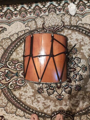 Pianolar: LED işıqlı nağara - Korpus: ağac, klassik nağara forması, iplə — 6