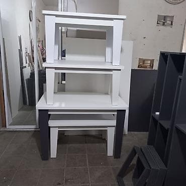 kompüter stolu: Kompüter masası, Açılmayan, Laminat, Kvadrat masa — 2