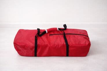 uşağ maneji: Qırmızı uşaq playpen/seyyar manez - Portativ konstruktor,manej,uşaq — 2