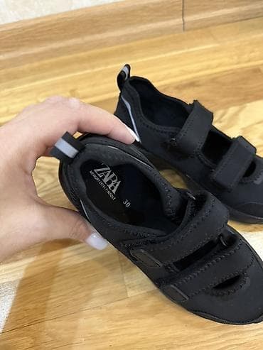 Детская обувь: Цвет - Черный Кроссовки, Размер: 30, Унисекс — 2