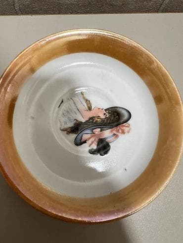 bosqablar instagram: Boşqablar, rəng - Qızılı, Farfor — 3