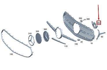 Mercedes-Benz C-Class W206, Orijinal, Almaniya, Yeni — 3