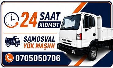 yuk dashima: Samosval yük maşını ilə daşınma xidməti - 24 saat işləyən samosval — 4