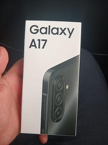 17 pro 256: Samsung Galaxy A17, 128 GB, rəng - Qara — 1