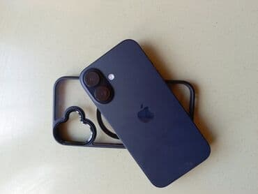 soyducu islenmis: IPhone 16, 128 GB, Qara, Zəmanət, Simsiz şarj, Face ID — 1