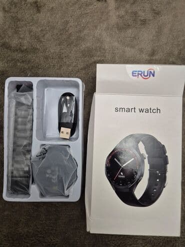 Принадлежности для часов: Новый, Смарт часы, Сенсорный экран, цвет - Черный — 3