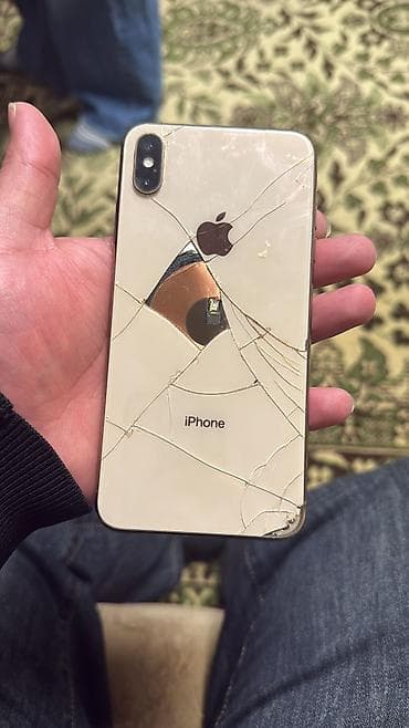 Мобильные телефоны и аксессуары: IPhone Xs Max, 64 ГБ, Золотой — 2