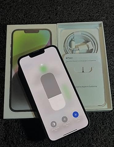 ay: IPhone 14, 128 GB, Qara, Zəmanət, Kredit, Simsiz şarj — 5