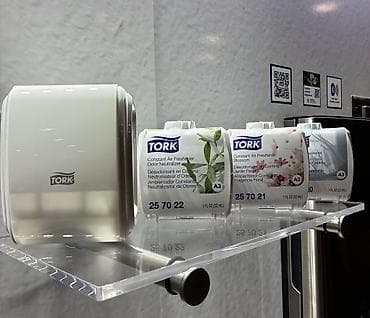 hava çəni: Tork sabit hava təravətləndirici sistemi Məhsul: Tork divara — 2