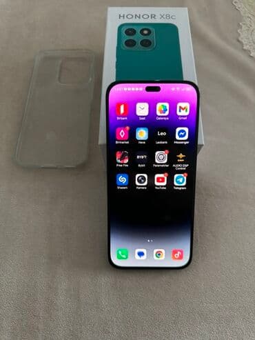 honor x8b 256 qiymeti: Honor X8c, 128 GB, rəng - Qara — 1