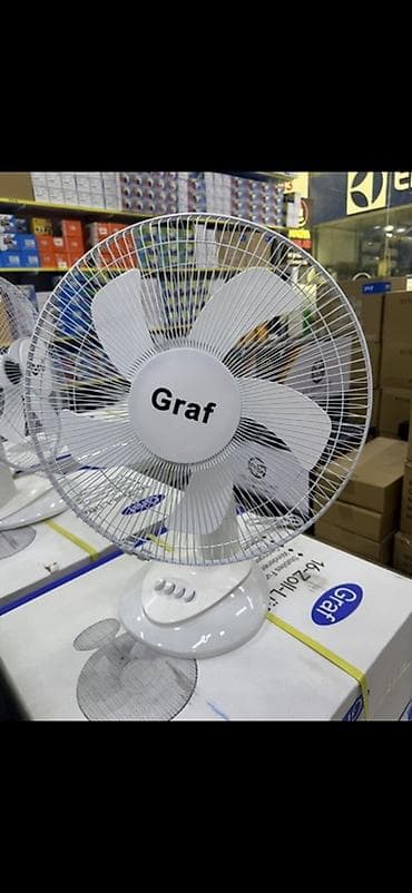 Graf stolüstü/Divar tipli ventilyator - Brend: Graf - Tip: Stolüstü