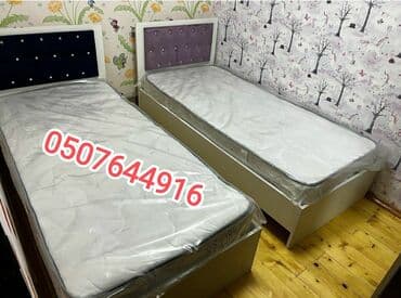 divan çarpayı: Yeni, Təknəfərlik çarpayı, Bazasız, Matras ilə, Siyirməsiz, Azərbaycan — 5