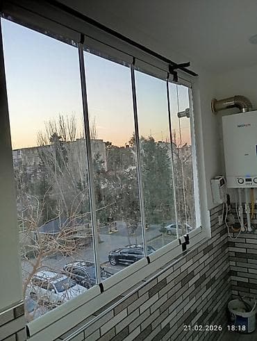Balkonlar: Cam balkon və şüşəbənd sistemləri – hazırlanması və quraşdırılması - — 2