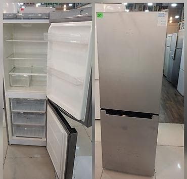 soyuducu mator: 2 qapılı Indesit Soyuducu Satılır, rəng - Gümüşü — 1