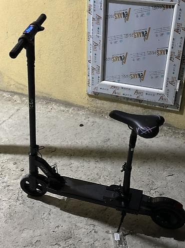 Hər şey işləkdi təcili satlır Elektrik skuteri – oturacaqlı, qara — 2