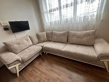 kalidor mebeli: İşlənmiş, Künc divan, Divan, Bazalı, Açılan — 1