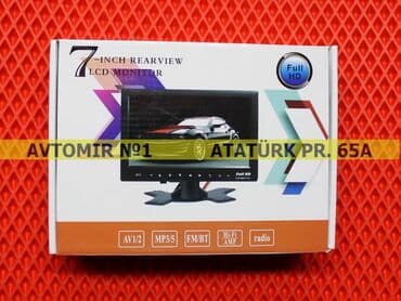 masin manitoru: Avtomobil monitoru bundan başqa hər növ avtomobi̇l aksessuarlarinin — 1