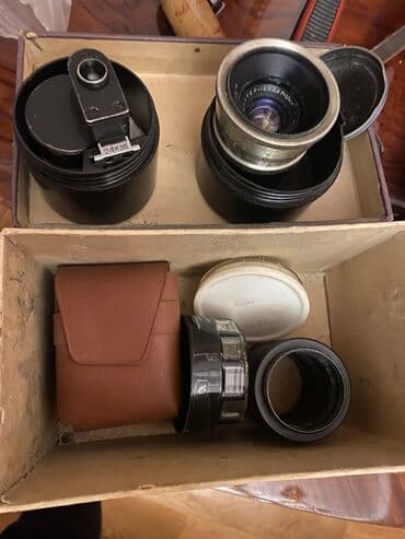 фотоаппарат зенит цена продать: Antikvar fotoaparat Zorkiy-C obyektiv industral.Луч61 işiq,əlave — 5