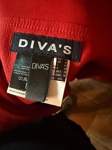 пальто зимнее: Пальто, 2XL, цвет - Красный — 2