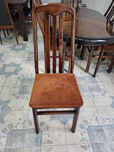 islenmis metbex: Qonaq otağı üçün, Oval masa, 6 stul — 3