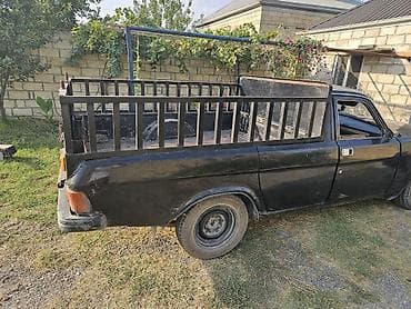 20k vozol star: GAZ-24 “Volqa” əsasında yığılmış yük pikapı - Kuzov: Qara rəng, arxa — 6