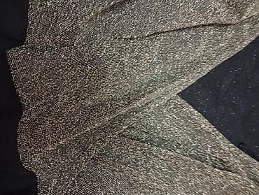 Qadın axşam geyimi – parıltılı üst, qara ətək hissəsi - Model: beldən — 3