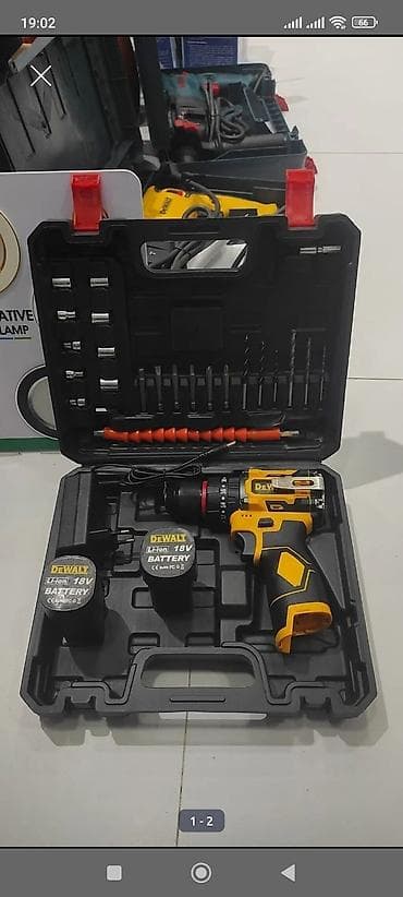 DEWALT 18V Li-Ion akkumulyatorlu matkap/şurupkalı seti Xüsusiyyətlər