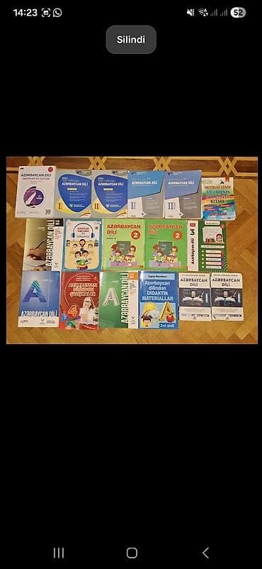 Kitablar bezileri yenidir bezileri ise az istifade olunub bir çoxunun — 4