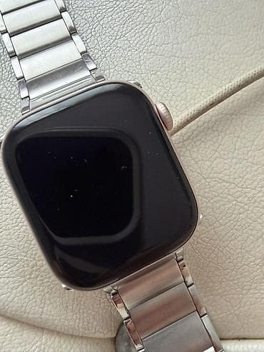 smart wacth: Apple Watch (alüminium gövdə, şampan/roz qızılı ton) – kvadrat ekranlı — 4
