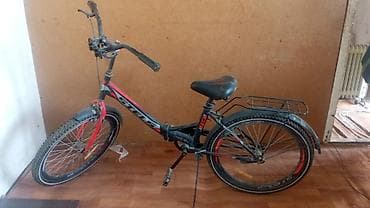 Uşaq geyimi və ayaqqabıları: İki təkərli Uşaq velosipedi Stels, 24", sürətlərin sayı: 1 — 4