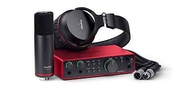monıtor: ‼️‼️Focusrite Scarlett Solo Studio 2i2 grn 4 dəsti satılır! iki ay — 1