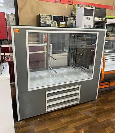 Холодильное оборудование: Vitrin tipli soyuducu şkaf - Şüşəli ön və yan panellər – məhsulların — 1