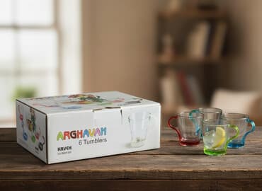 Tavalar: Çay dəsti, Şüşə, 6 nəfərlik, Türkiyə — 1