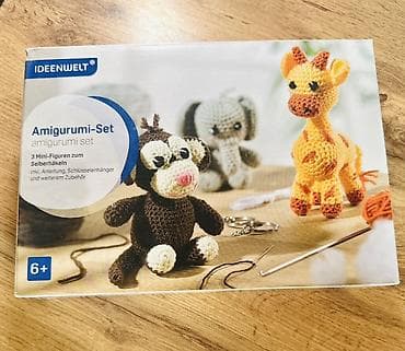 fil fiqur: IDEENWELT Amigurumi Seti - 6+ yaş üçün yaradıcı toxuculuq dəsti - — 1
