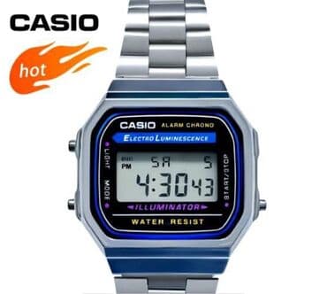 casio saa: Qol saatı, Casio, rəng - Gümüşü — 1