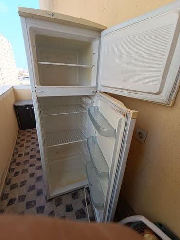 2ci əl xaladenik: İşlənmiş 2 qapılı Nord Soyuducu Satılır, rəng - Ağ, Təkərli — 3