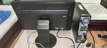 3 birinde printer: HP stolüstü kompüter + Samsung monitor komplekti Tərkib: - HP — 2