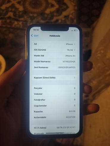 iphone 11 ikinci: IPhone Xs, 64 GB, Qızılı, Face ID — 4