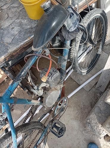 Автозапчасти: Mühərrikli velosiped – özəlləşdirilmiş samokat tipli həll - Çərçivəyə — 2