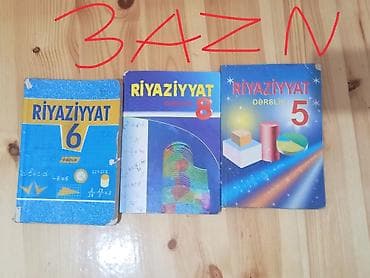 Riyaziyyat dərslikləri dəsti - Siniflər: 5, 6 və 8 - Nəşr: Azərbaycan
