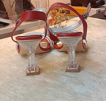 Ölçü: 39, rəng - Qırmızı, Yeni — 5