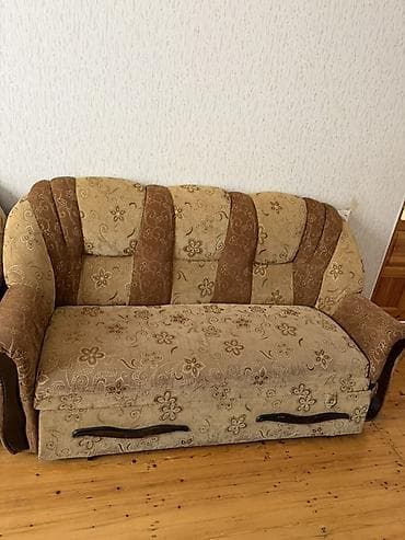 divan embawood: Qonaq otağı dəsti – 1 divan + 2 kreslo - Model: klassik yumşaq mebel — 2