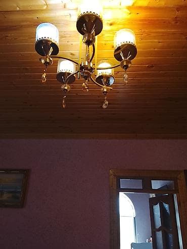 bez parca: Çılçıraq, 5 lampa, Metal — 3