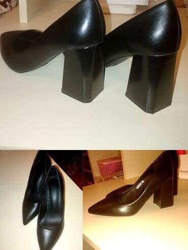 Босоножки, сандалии, шлепанцы: Размер: 37, цвет - Черный, Новый — 1