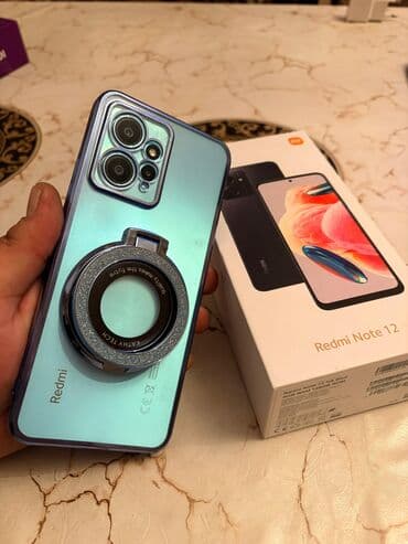 redmi note 12 ekran: Redmi Note 12, 128 GB, rəng - Göy, Sensor, Barmaq izi, İki sim kartlı — 1
