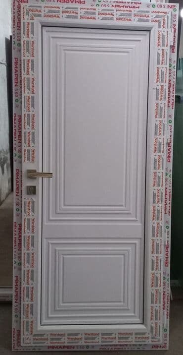 kreditle otaq qapilari: Yeni Plastik qapı Zamok ilə, Zəmanətli, Pulsuz quraşdırma, Ödənişli çatdırılma, Rayonlara çatdırılma, Pulsuz çatdırılma — 16